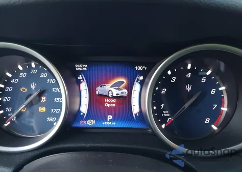 2014 Maserati Ghibli from USA, damaged, VIN ZAM57XSA0E1105117